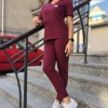 Bluza medyczna damska BURGUND BASIC EFIMED