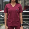 Bluza medyczna damska BURGUND BASIC EFIMED