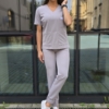 Bluza medyczna damska FOG GREY BASIC EFIMED