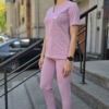 Bluza medyczna damska BABY PINK BASIC EFIMED
