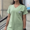 Bluza medyczna damska kolor MINT BAWEŁNA ORGANICZNA EFIMED